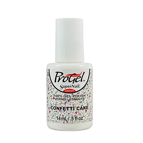 super nail Progel Sweet Boutique, Confetti Cake, Glitter