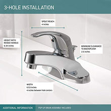 Load image into Gallery viewer, Peerless Tunbridge Centerset Bathroom Faucet Chrome, Bathroom Sink Faucet, Single Handle, Drain Assembly, Chrome P188620LF
