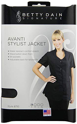 Betty Dain Signature Avanti Stylist Jacket package, black, style 8710