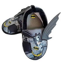 Load image into Gallery viewer, BBC International Toddler Boys Batman Winged Slippers Size 7/8 Grey
