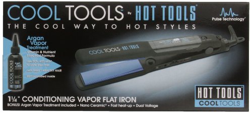 Hot Tools Conditioning Flat Iron, 1.25 Inch
