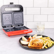 Load image into Gallery viewer, Pokemon Grilled Cheese Maker - Make Pokeball and Pikachu Sandwiches - Kitchen Appliance
