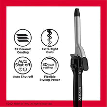 Load image into Gallery viewer, Revlon Perfect Heat Triple Ceramic Curling Iron | For Silky Smooth Tight Curls (3/4 in)
