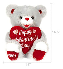Load image into Gallery viewer, Way to Celebrate Valentine&#39;s Day 2021, Happy Valentine&#39;s Day, Teddy Bear 18&quot;
