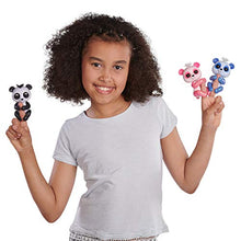 Load image into Gallery viewer, WowWee Fingerlings Glitter Panda - Archie (Blue) - Interactive Collectible Baby Pet

