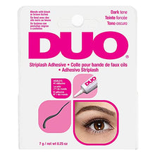 Load image into Gallery viewer, DUO Strip Eyelash Adhesive for Strip Lashes, Dark Tone, 0.25 oz, 1-Pack
