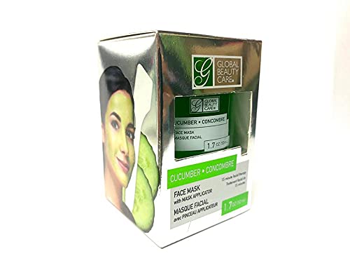 GLOBAL BEAUTY CARE Gold Gel Face Mask With Mask Applicator 1.7 oz