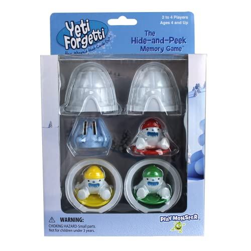 Yeti Forgetti - Award-Winning Children's Game - Hey, Where'd That Crab Go? - Ages 4+ - 2-4 Players
