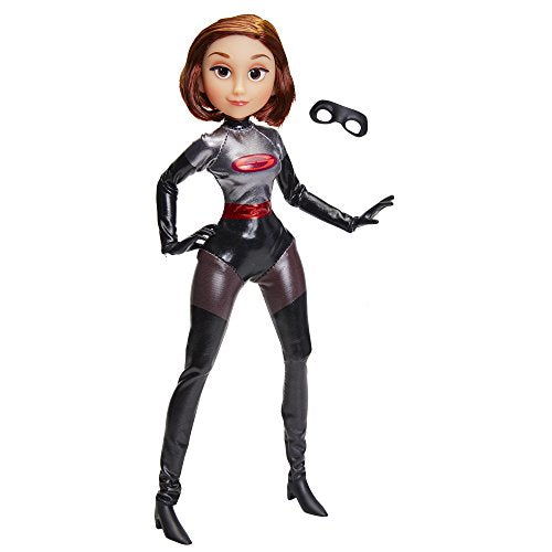 The Incredibles 2 Elastigirl Action Figure 11” Articulated Doll in Deluxe Silver Costume and Mask