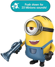 Load image into Gallery viewer, Minions: The Rise of Gru Sing ‘N Babble Stuart Interactive Action Figure, Talking Character Toy with 25 Plus Talking &amp; Laughing Sounds 4-in Tall, Kids Gift Ages 4 Years &amp; Older
