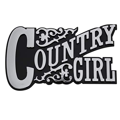 Pilot Automotive IP-3177 Easy Stick-On Country Girl Emblem, 1 Pack