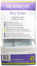 Load image into Gallery viewer, Betty Dain Stretch Terry Cloth Turban, Blue
