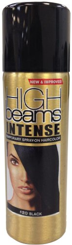High Beams Intense Temporary Spray On Hair Color - #20 Black 6 oz.
