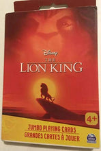 Load image into Gallery viewer, Disney The Lion King Jumbo Playing Cards 4+Age
