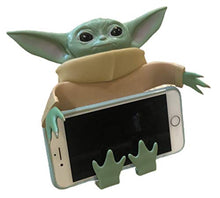 Load image into Gallery viewer, Star Wars - The Mandalorian - Baby Yoda The Child - Flexi Desk Top Phone Holder
