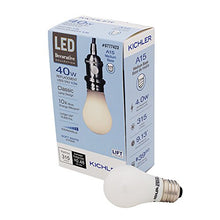 Load image into Gallery viewer, Kichler Frosted 40W Equivalent 4w Dimmable a15 Vintage LED Decorative Light Bulb Vintage Antique Style Light Bulb
