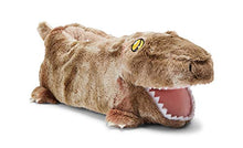 Load image into Gallery viewer, Build A Bear Little Boys Carnosaurus Dinosaur Slippers Size XS 9/10 Brown
