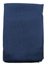 Load image into Gallery viewer, Betty Dain Premier Barber Cutting/Styling Cape, Black Trim Piping, High-end Look, Soft, Lightweight, Water Resistant Nylon, Repels Hair, Snap Closure at Neck, Generous 54 x 60 inch Size, Navy
