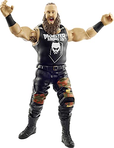 WWE Braun Strowman Top Picks 6-inch Action Figures with Articulation & Life-Like Detail