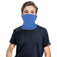 Load image into Gallery viewer, Copper Fit Baby Boys&#39; Big Guardwell Face Cover and Neck Gaiter, Blue, Youth
