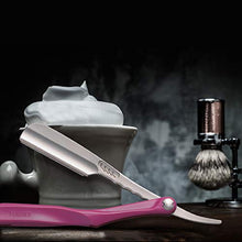 Load image into Gallery viewer, Feather Artist Club Wine SS Folding Handle Razor

