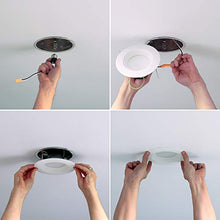 Load image into Gallery viewer, HALO LT560WH6935R Recessed LED Ceiling Troffer, 5 inch and 6 inch, 3500K Neutral
