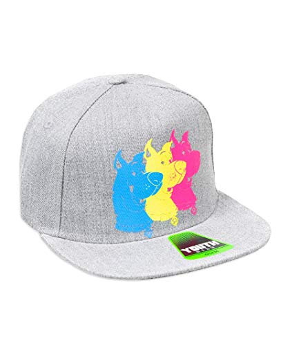Berkshire Fashions Scooby Baseball HAT Youth ONE Size (Grey SCOOB)