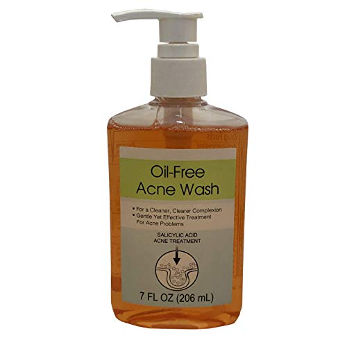 Daily Oil Free Acne Wash Cleanser, Salicylic Acid 2% Acne Treatment, 7 fl. oz (206 mL)