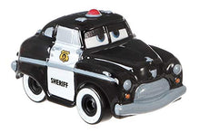 Load image into Gallery viewer, Disney Cars Mini Racers Sheriff Deputies Series 3-Pack Officer Lightning McQueen, APB, and Sheriff
