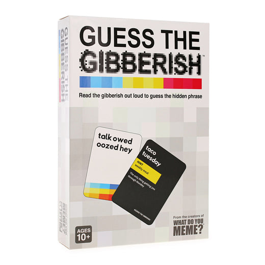guess the gibberish™ game from the creators of what do you meme?®
