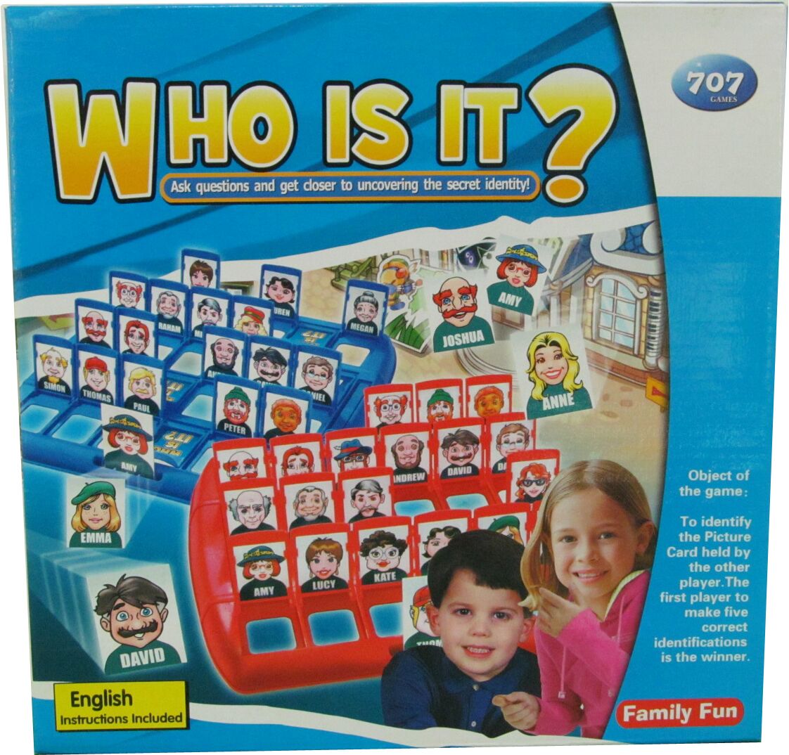 who's it? memory game