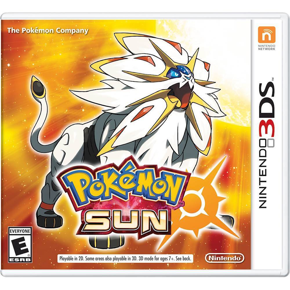 Nintendo 3ds Pokemon Sun (US Version)