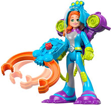 Load image into Gallery viewer, Fisher-Price Rescue Heroes Sandy O&#39;Shin, 6-Inch Figure with Accessories, Multicolor
