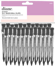 Load image into Gallery viewer, Diane Duck Bill Hair Clips, Silver, 24-pack
