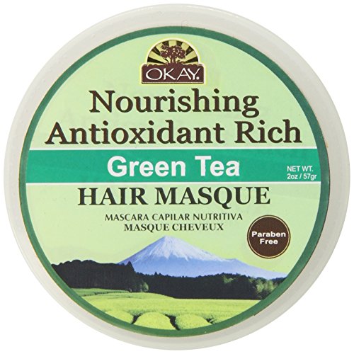 OKAY | Green Tea Nourishing Antioxidant Rich Hair Masque | For All Hair Types & Textures |