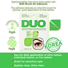Load image into Gallery viewer, DUO Brush-On Lash Adhesive with Vitamins A, C &amp; E, Clear, 0.18 oz, 1-Pack
