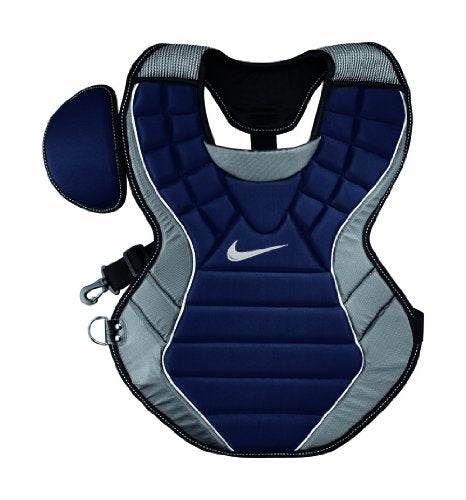 Nike Pro Gold Precision Chest Protector (Navy/Grey/White,15-Inches)