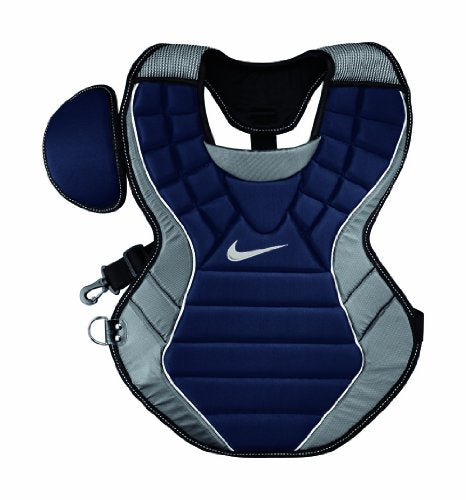 Nike Pro Gold Precision Chest Protector (Navy/Grey/White,15-Inches)