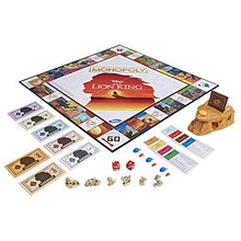 Load image into Gallery viewer, MONOPOLY Game Disney The Lion King Edition Family Board Game
