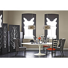 Load image into Gallery viewer, Portfolio 18-in W Brushed Nickel Pendant Light with Fabric Shade Item# 320643 Model#GYE7991A UPC#725916104238
