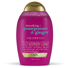 Load image into Gallery viewer, OGX Detoxifying + Pomegranate &amp; Ginger Shampoo, 13 Ounce
