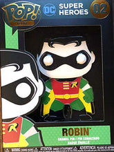 Load image into Gallery viewer, Funko POP! DC Super Heroes - Robin 02 - Enamel Pin Metal Badge
