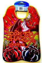 Load image into Gallery viewer, Ed Hardy Designs By Christian Audigier Neoprene 2 Bottle Wine Beverage Tote (Tattoo Black Panther)
