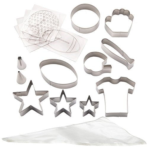 Cake Boss Cake Decorating Kit, Sports, Stainless Steel