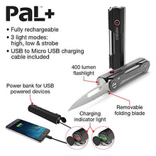 Load image into Gallery viewer, PAL+ Bright Rechargeable Flashlight with Power Bank

