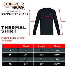 Load image into Gallery viewer, Copper Fit Heated Thermal Mens Shirt, Black, Large
