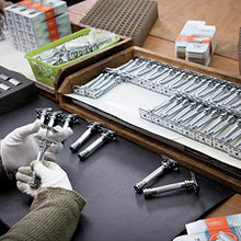Load image into Gallery viewer, MERKUR Black Handled MK-30C Double Edge Safety Razor
