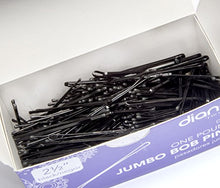 Load image into Gallery viewer, Diane Jumbo Bob Pins, 2.5 Inch, Black, 1 Pound, D492 (Approximately 472 Pins)
