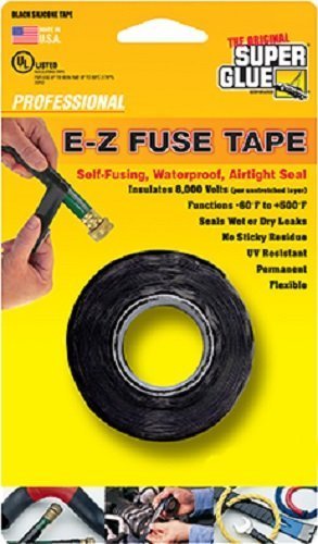 Super Glue 10111611 Ez-Fuse Tape, Black