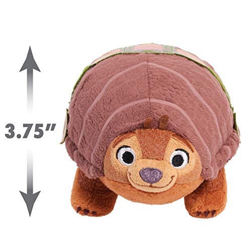 Tuk Tuk plush shown 3.75 inches tall with a size arrow
